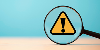 service alerts magnifying glass